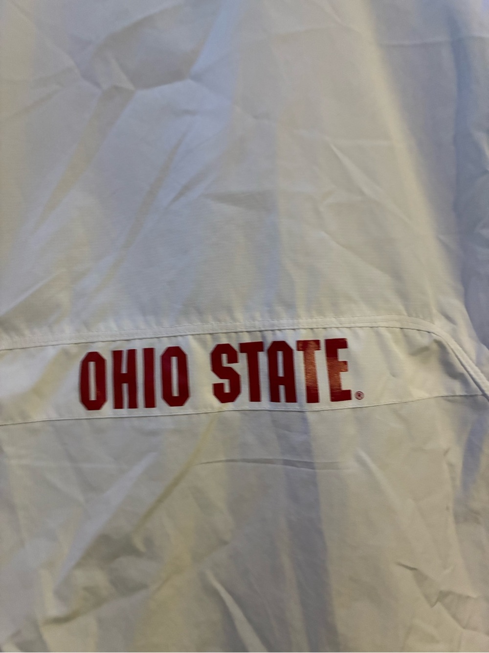Ohio State Buckeye Nike Pullover Windbreaker Jacket size M - Picture 9 of 9